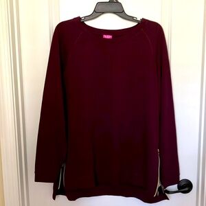 Stella & Dot Maroon Sweatshirt